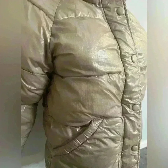 Noize Iridescent Puffer Coat Size XS - Picture 2 of 10